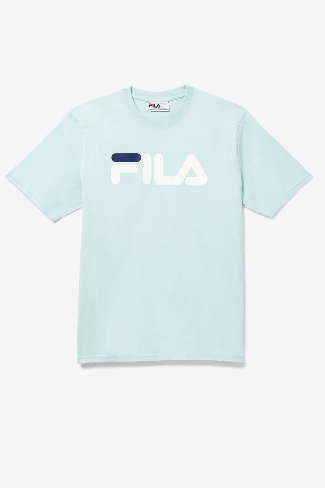 Fila T-Shirt Eagle Mens Blue - India QZN-316045